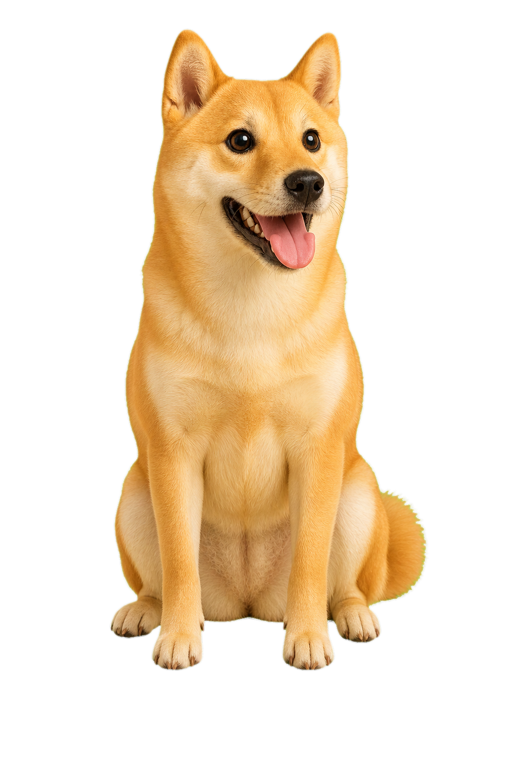 Happy dog looking forward to PetChoice food