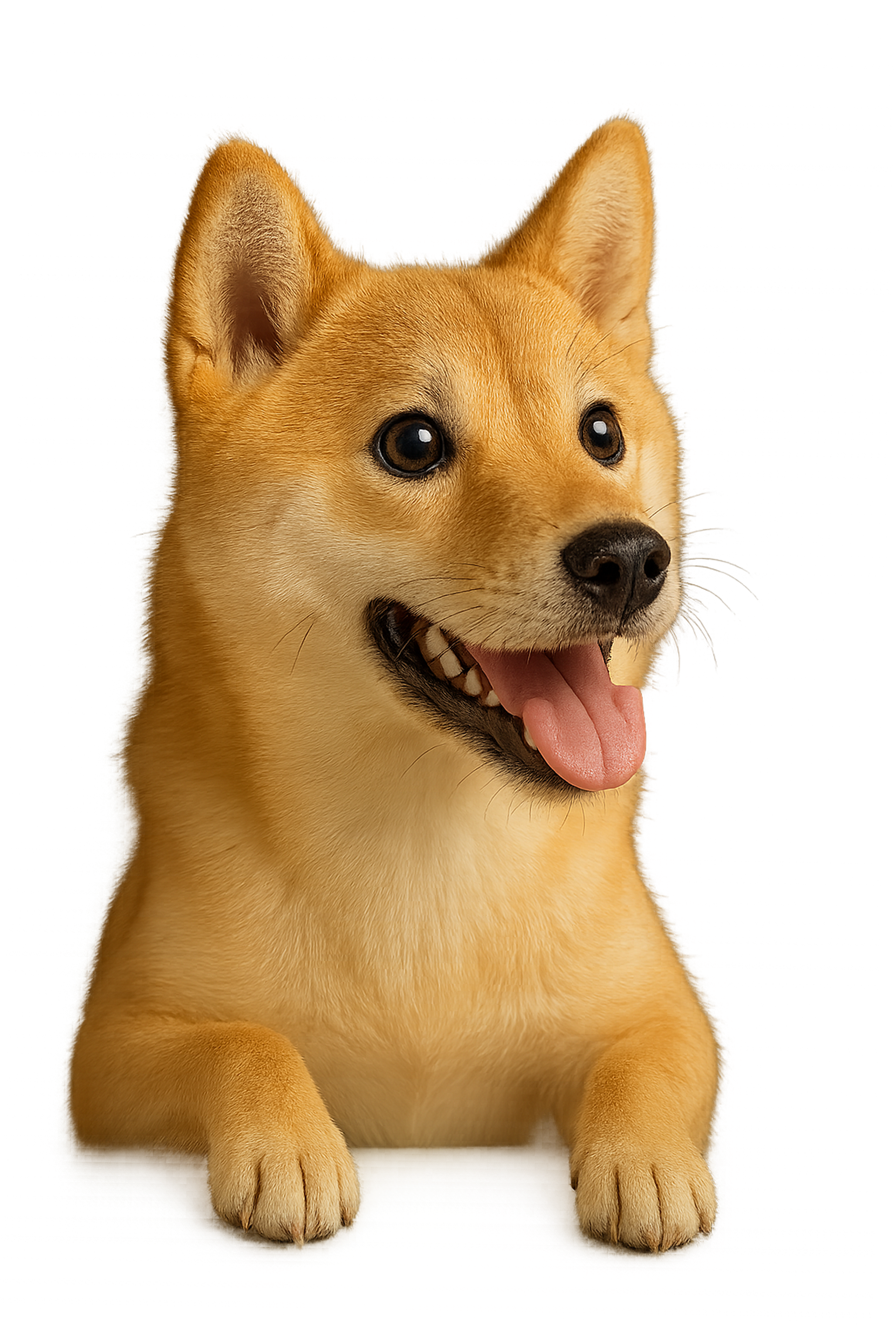 Happy dog looking forward to PetChoice food
