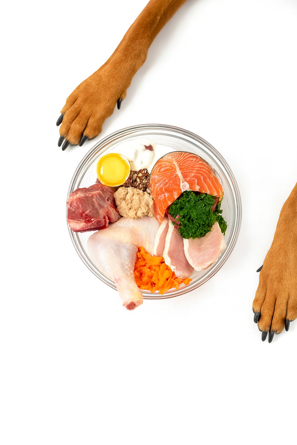 Fresh Japanese ingredients for PetChoice dog food